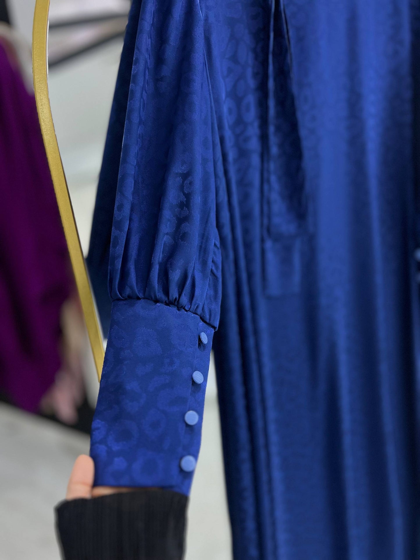 Rana's practical summer dress - blue