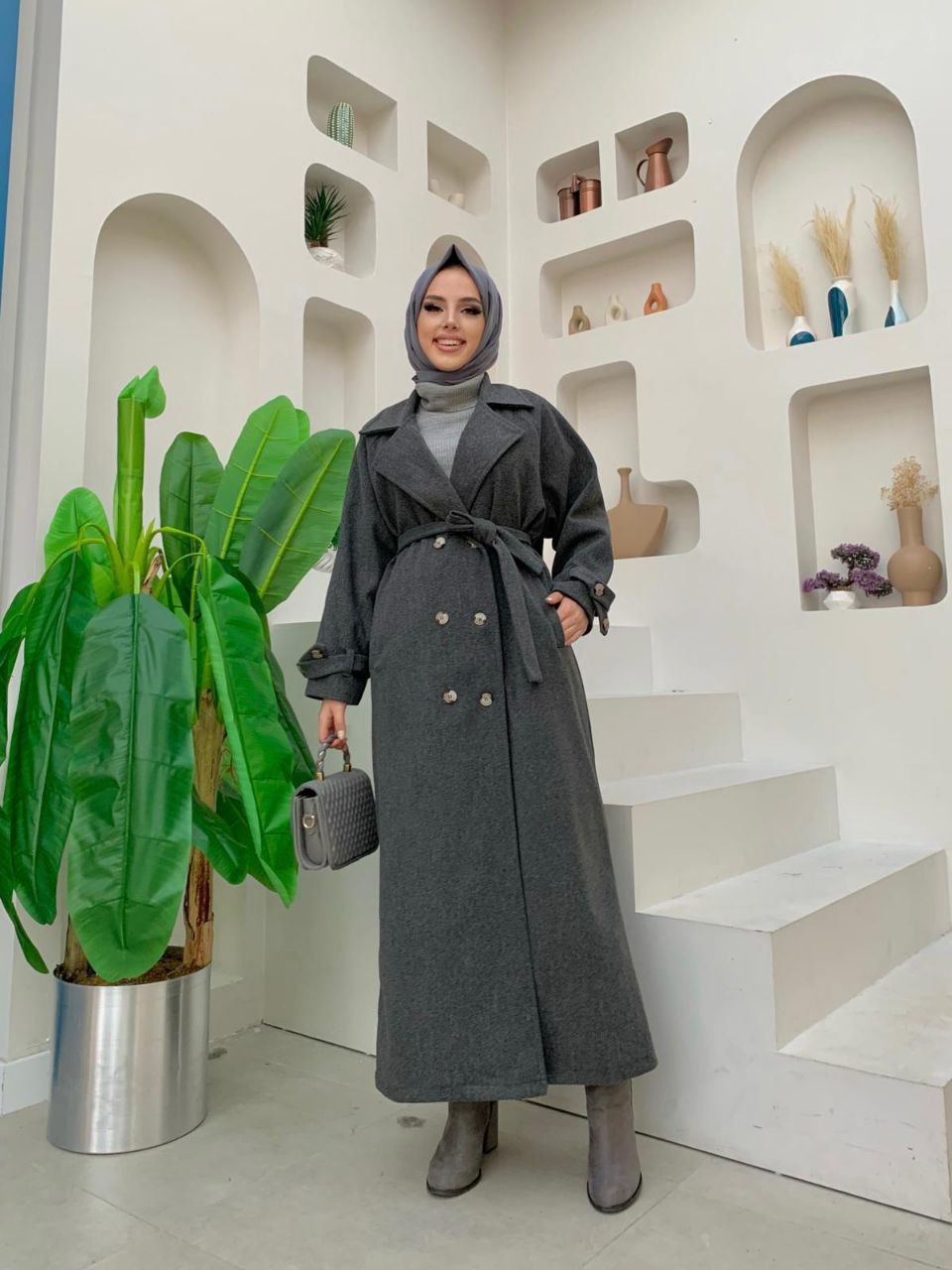 7761 Kaban yün palto