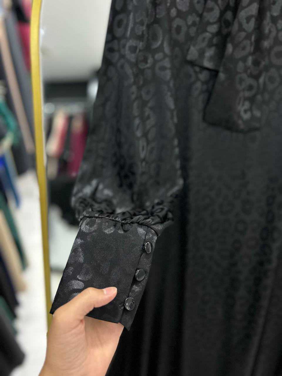 Rana's practical summer dress - black