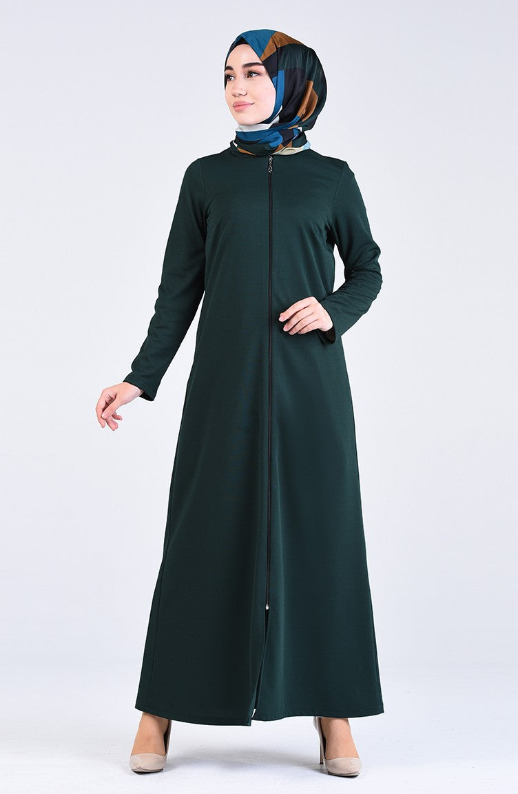 Emerald Green Abaya 3055-02