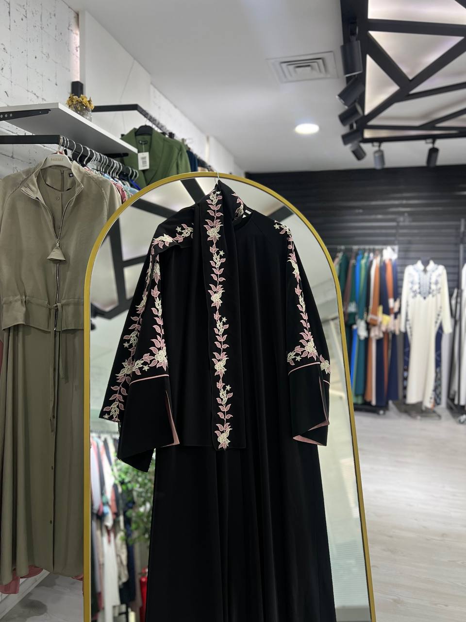 Ghanwa resmi yazlık abaya şal ile