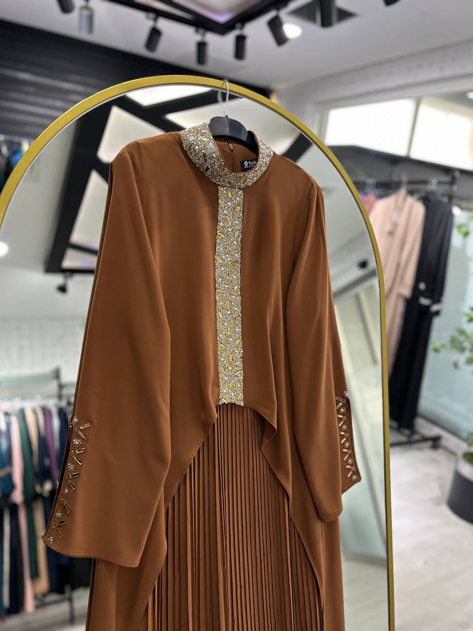 Delara practical summer set, beige color