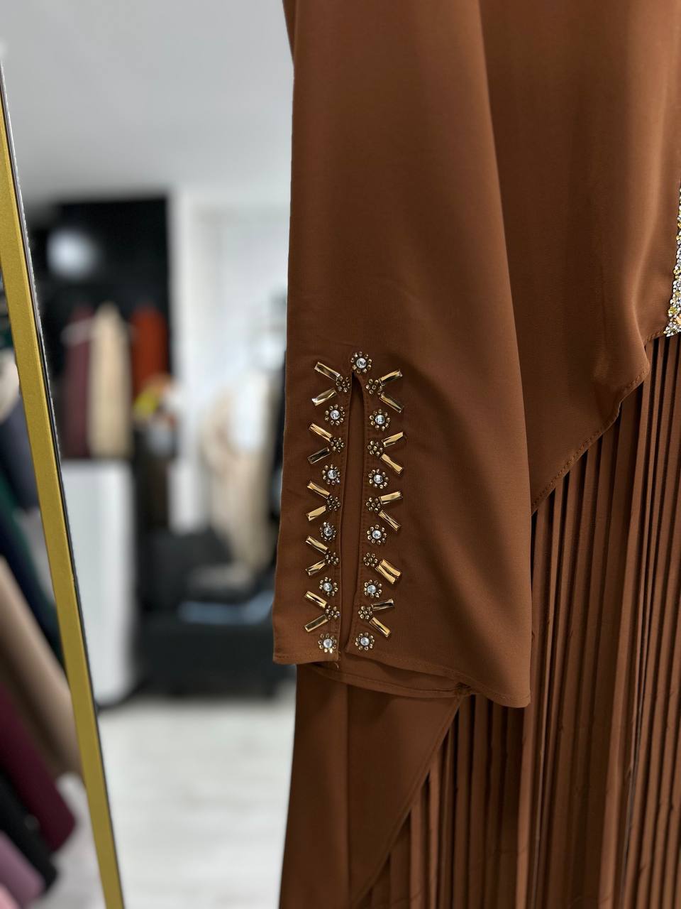 Delara practical summer set, beige color