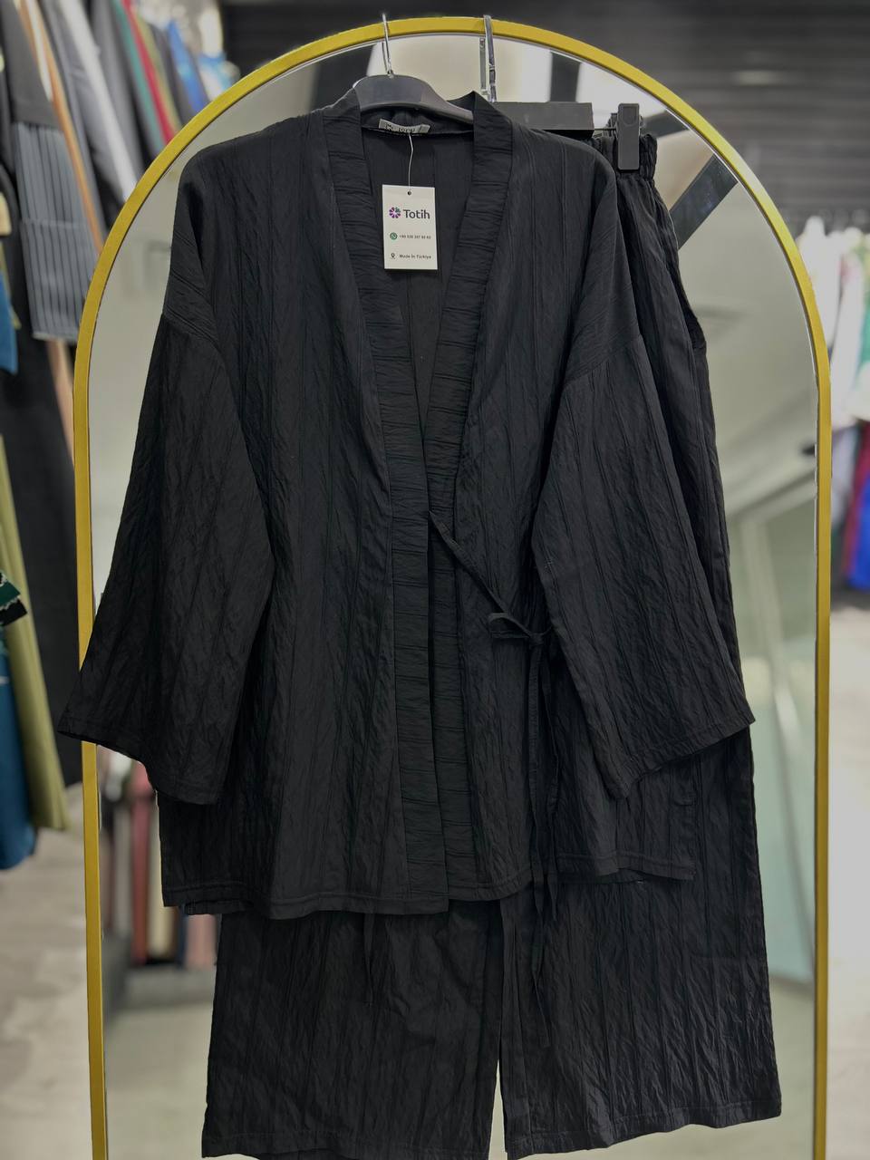 Lilian's practical summer set (black)