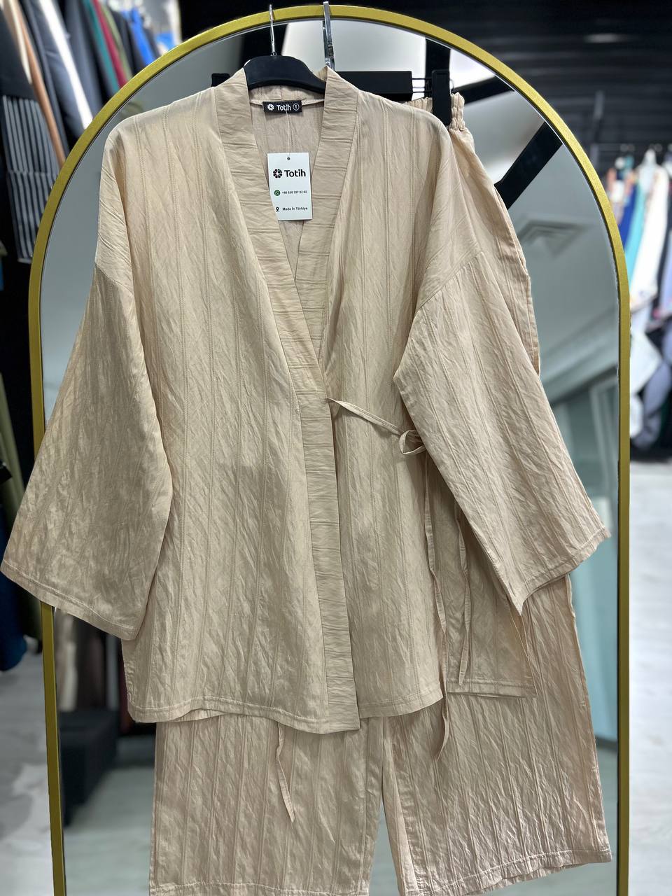 Lilian's practical summer set (beige)