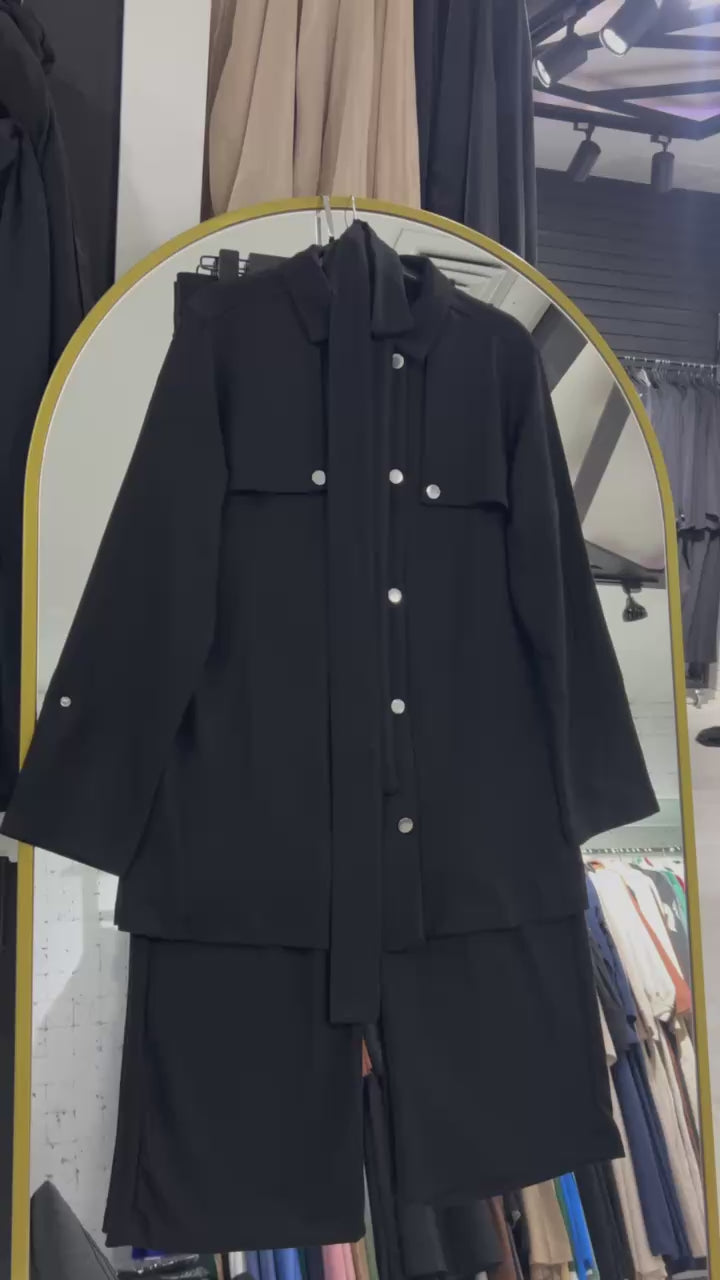 Pratik Sonbahar Sözü Seti (Siyah)